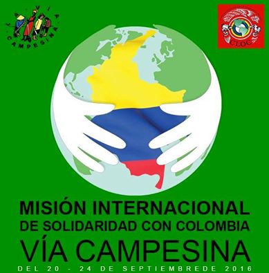 Misión Internacional de Solidaridad con Colombia verificará la situación de la tierra y derechos humanos